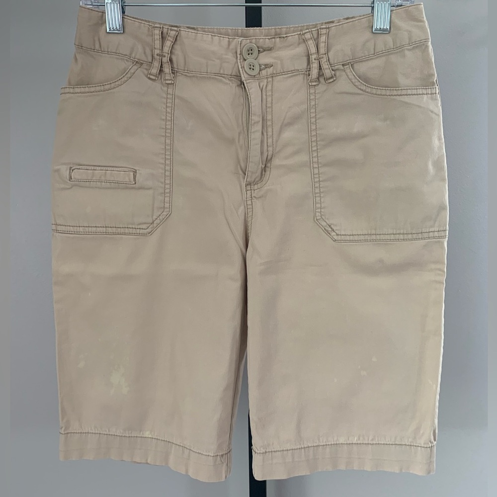 St. John's Bay Khaki Bermudan Shorts